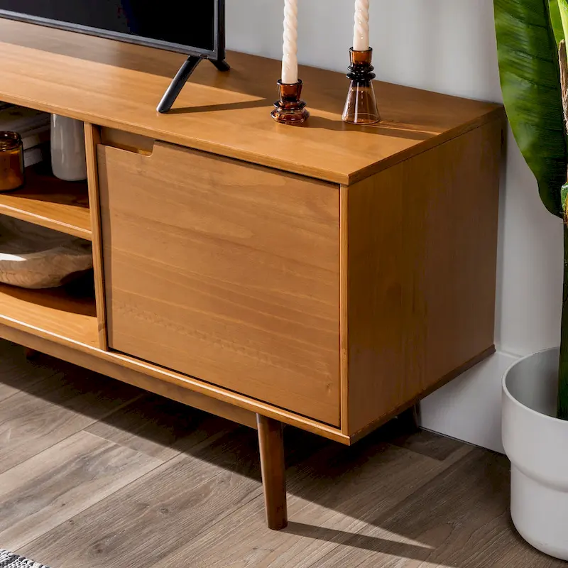 Middlebrook 70-inch Mid-Century Solid Wood TV Stand