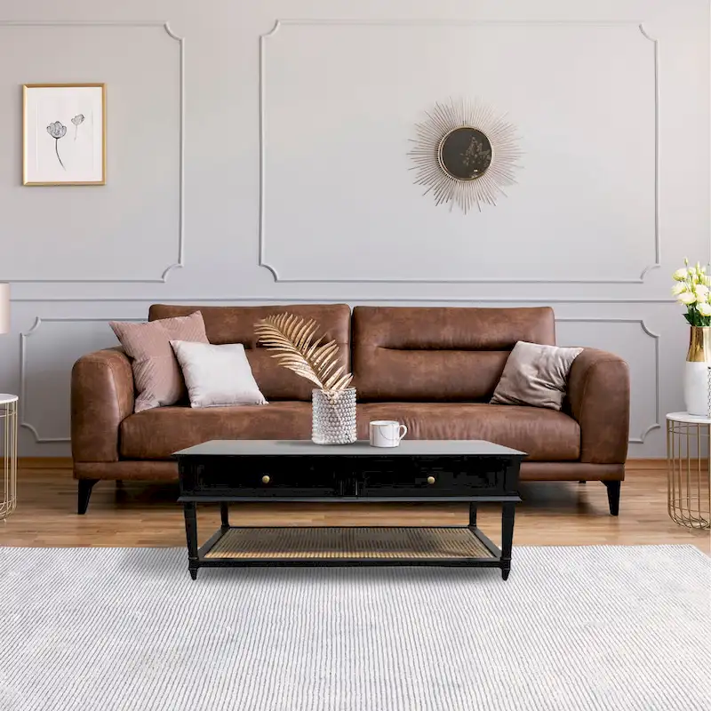 Acacia Wood Coffee Table