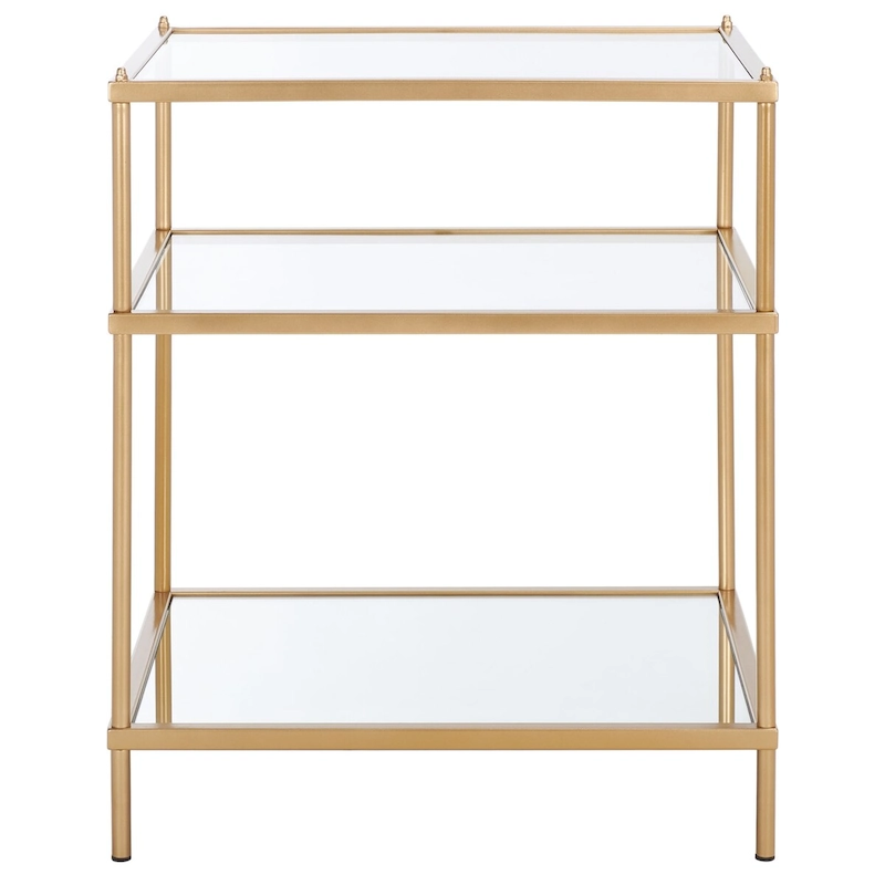 SAFAVIEH Vida 3-Tier Accent Table - 22 W x 18 D x 27 H - 22Wx18Dx27H