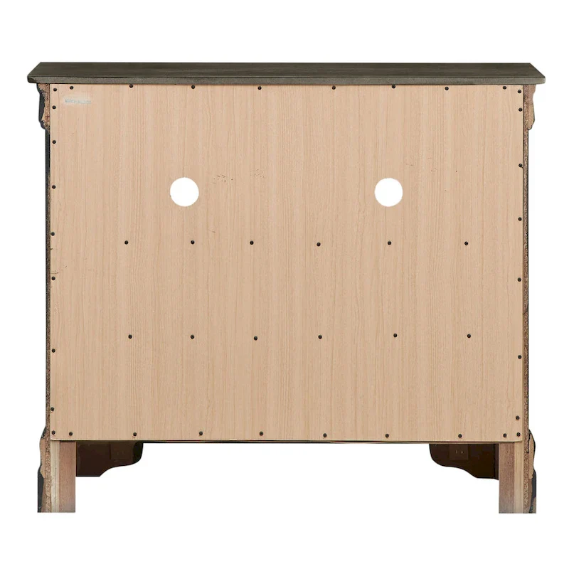 Louis Phillipe Wooden Media Chest