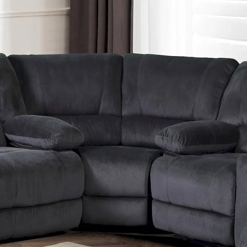Kevin Transitional Polyester Sectional