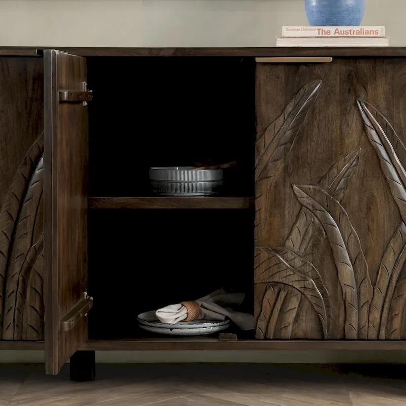 Classic Home Ledro 82 Solid Wood Sideboard