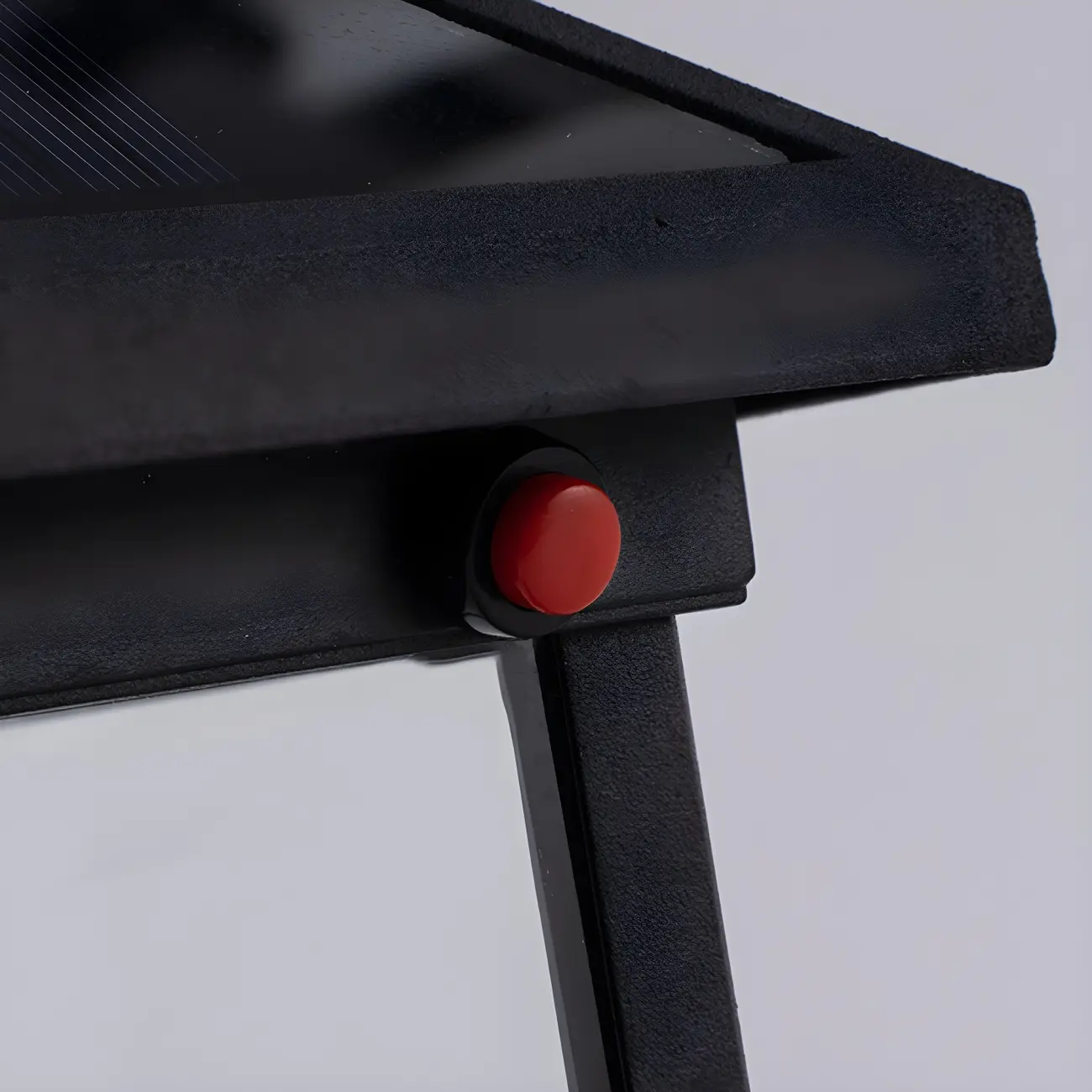 Metal House-Shape Post Cap Light with Handle and Switch