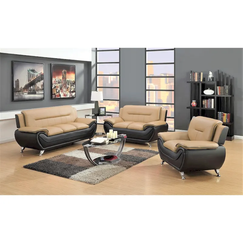 Sanuel 3 pieces living room sets