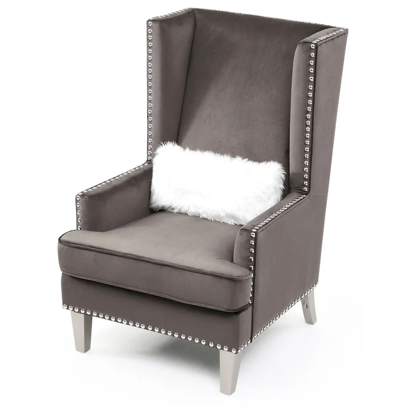 Velvet Accent Chair