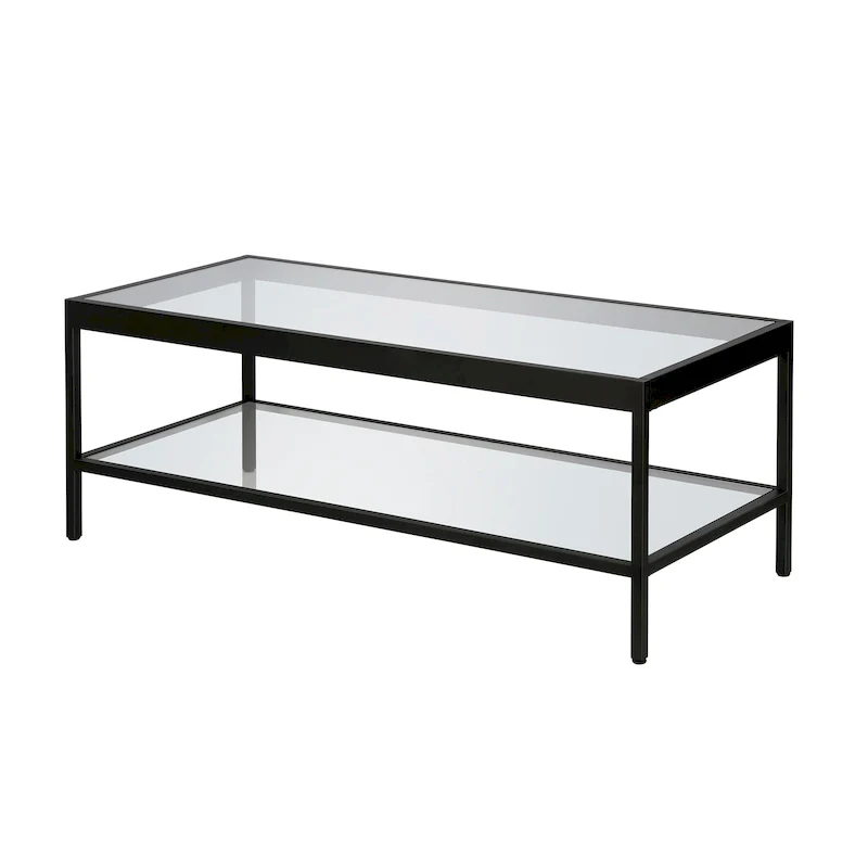 Metal and Glass Coffee Table