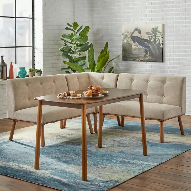 Simple Living Playmate 4-piece Nook Dining Set