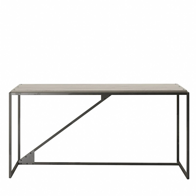 Bush Furniture Refinery 62W Industrial Desk, Large Home Office Desk