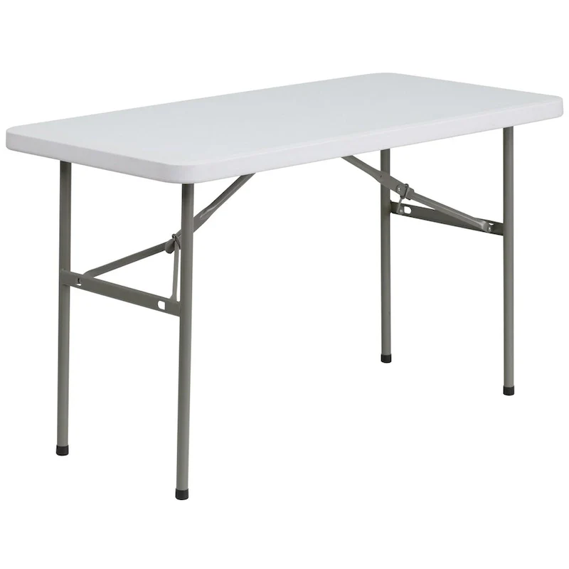 4-Foot Plastic Folding Table - Banquet / Event Folding Table