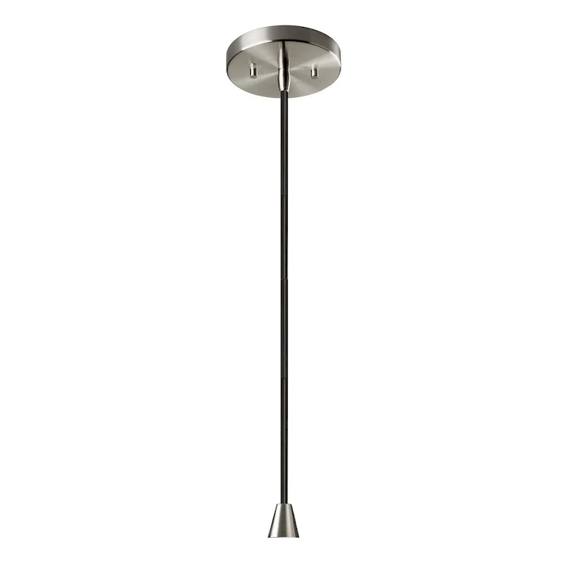 Justice Design Group Ceramic Discus Pendant - Gloss Grey