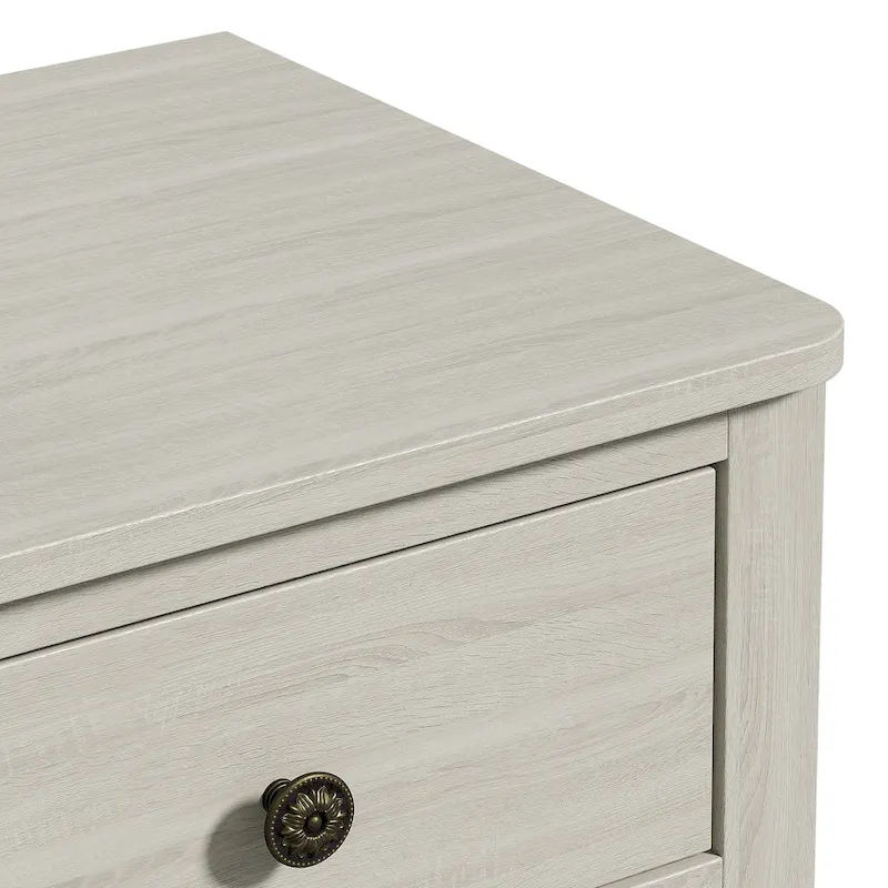 Extra Large 6 Drawer Dresser, Light Grey