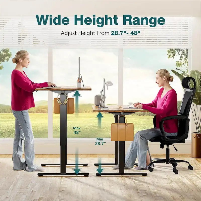 Electric Height Adjustable Standing Desk