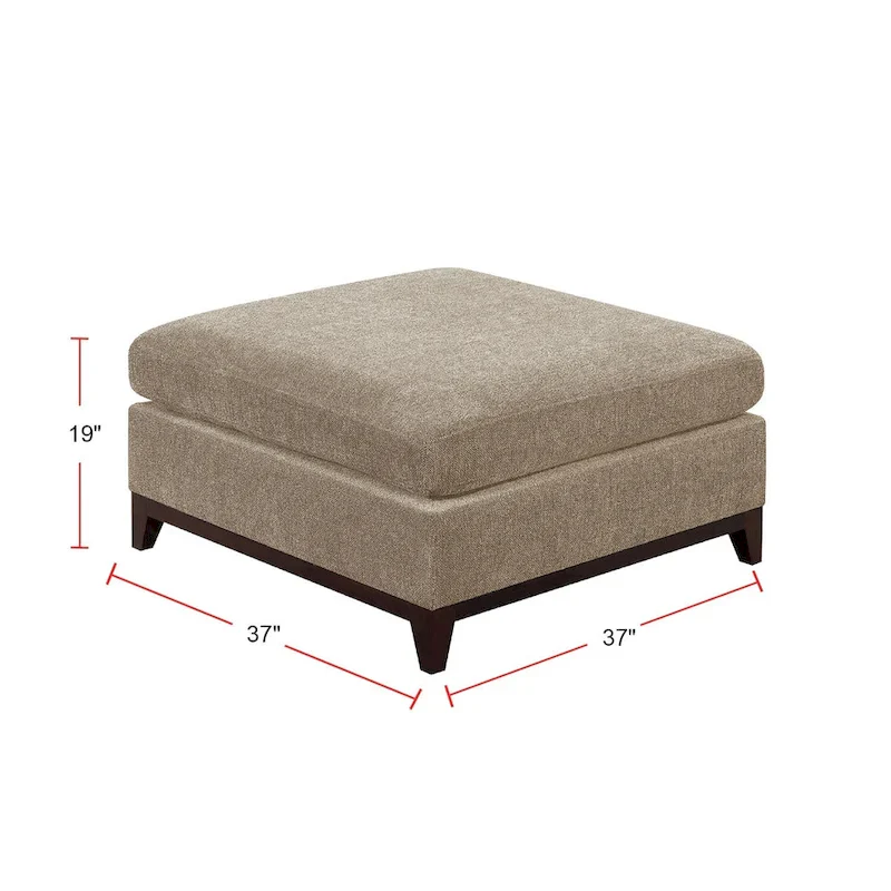 Camel Chenille Sectional Modular