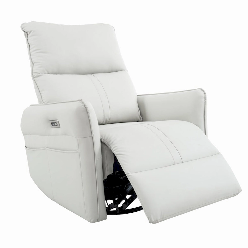 MERAX 270 Power Swivel Rocker Recliner Chair with USB Ports