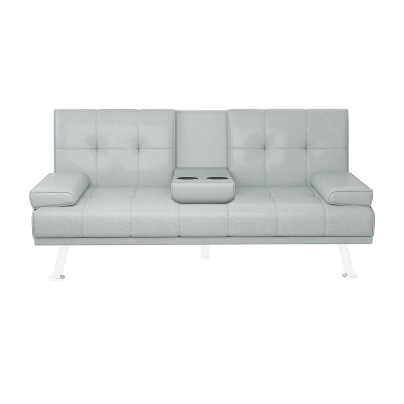 Sleeping Functional Sofa,Folding Sofa,Folding Bed,Leather