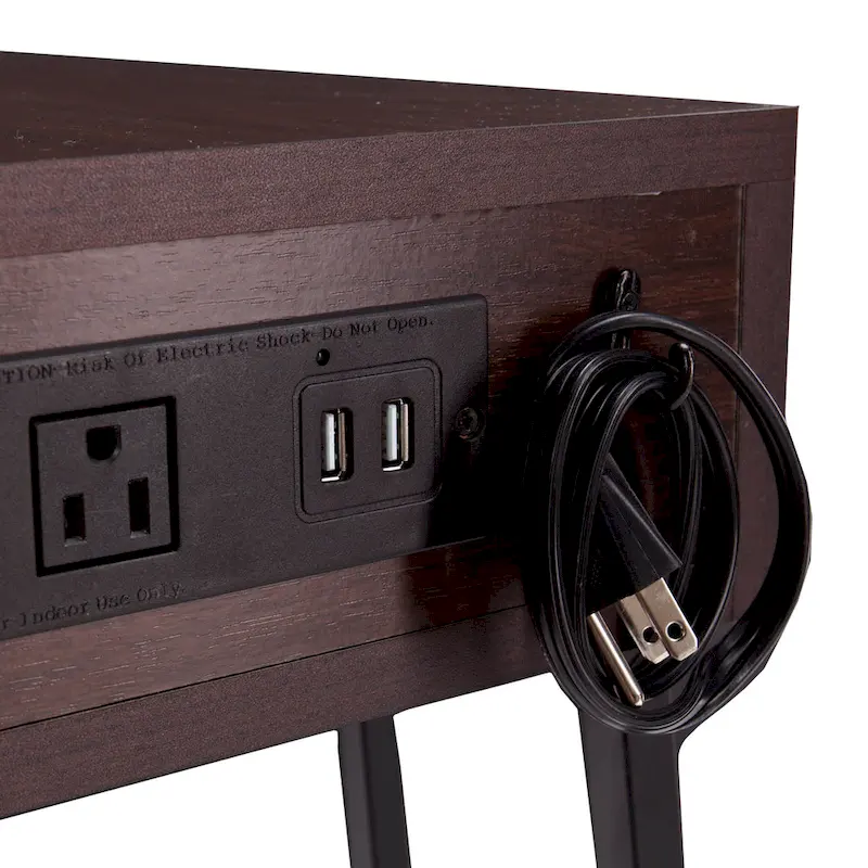 SEI Furniture Liatris Side Table w/ Power and USB