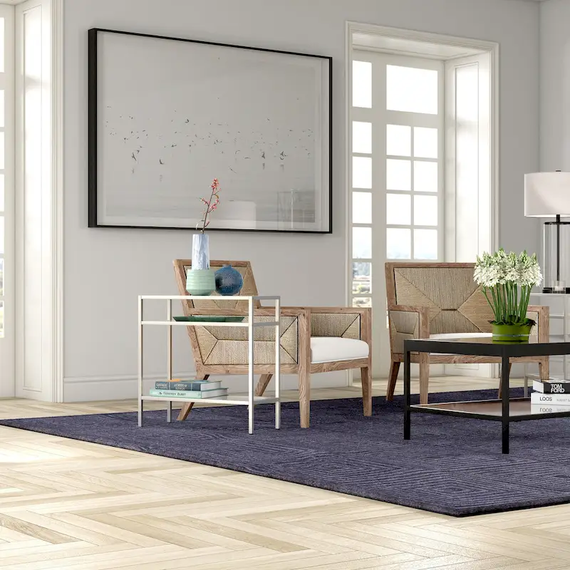 Sivil Rectangular Side Table