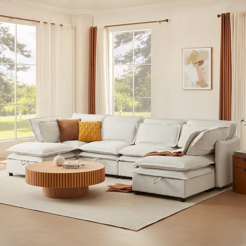 Luxury Sleeper Sofa Bed with Soft Cushion - Ultimate Comfort for Your Home