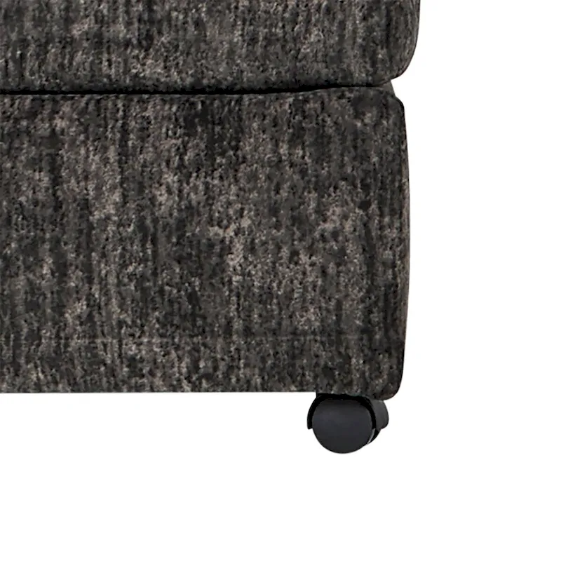 Roundhill Furniture Nason Living Room Ottoman, Parchment