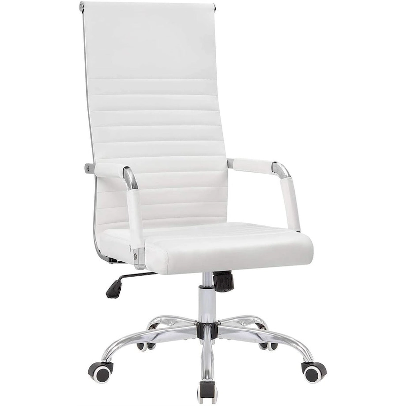 Homall Ribbed Office Chair High Back Conference Chair