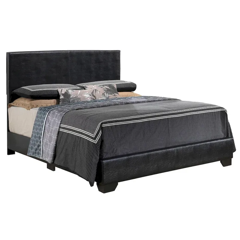 Aaron Upholstered Queen Panel Bed