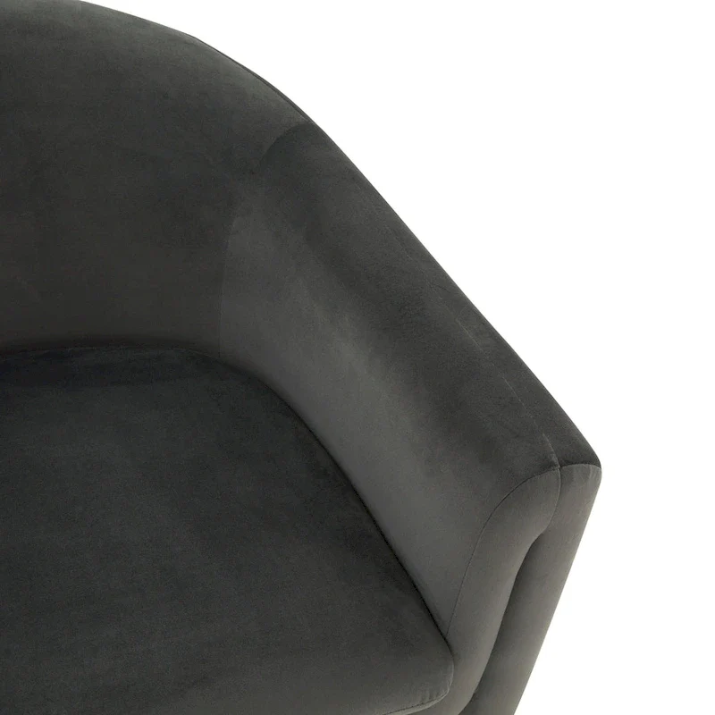 SAFAVIEH Couture Laylette Upholstered Accent Chair - 33 IN W x 31 IN D x 30 IN H