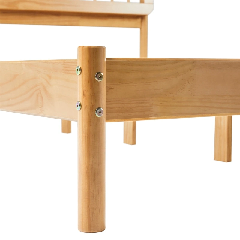 Middlebrook Designs Boho Solid Wood Queen Spindle Bed