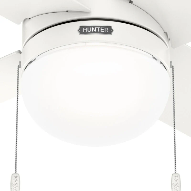 Hunter 52  Timpani Ceiling Fan w/ LED Light, Pull Chain