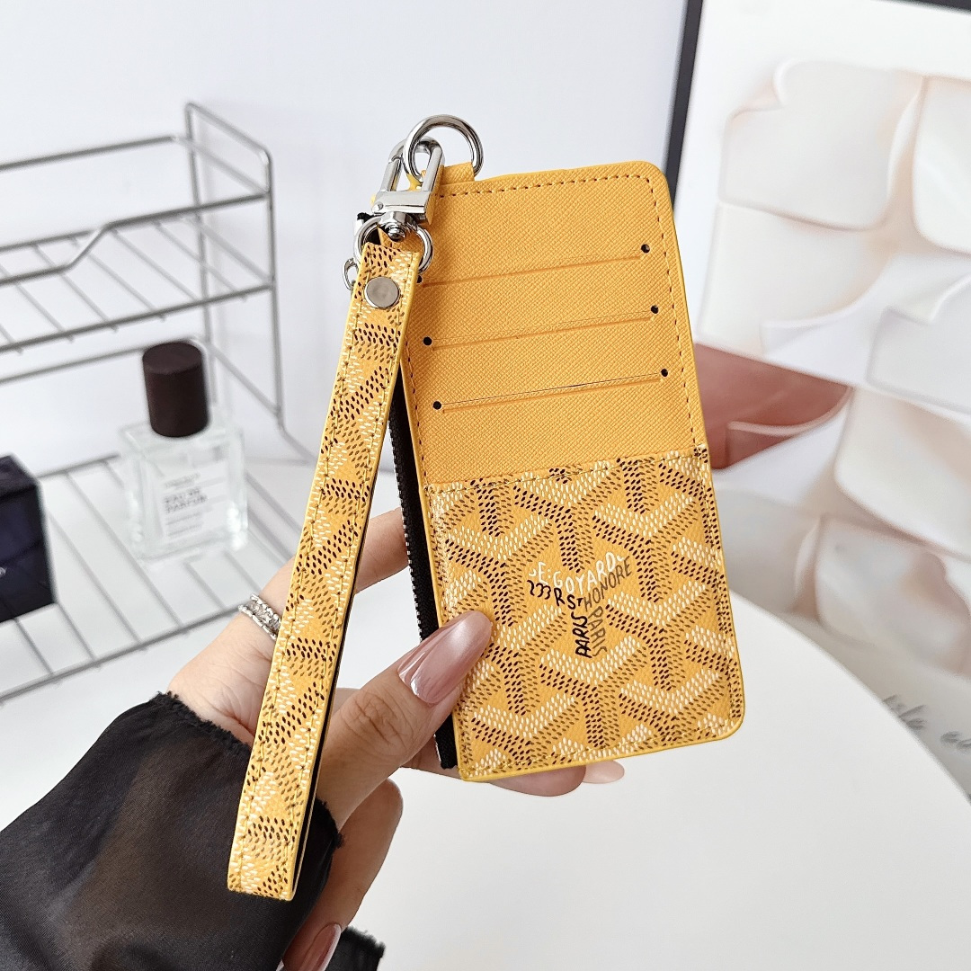 GO Chevron Zipline 02 Wrist Strap Card Holder - Vania Cases