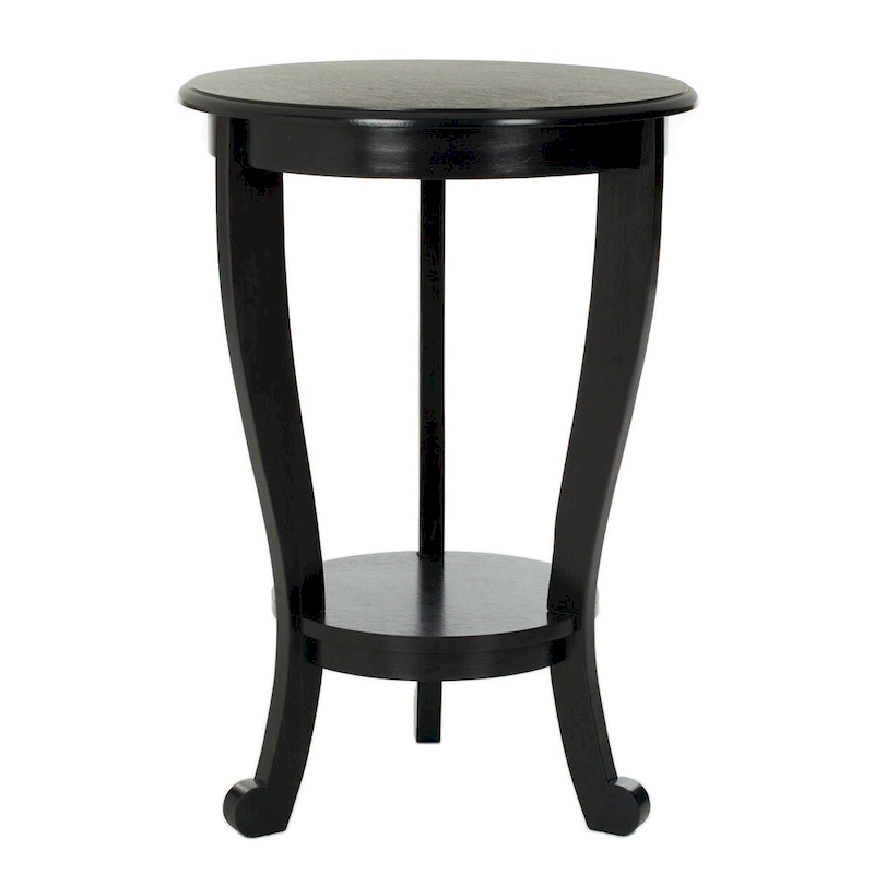 SAFAVIEH Carlotta Grey Pedestal Side Table - 18.1 x 18.1 x 26 - 18Wx18Dx26H