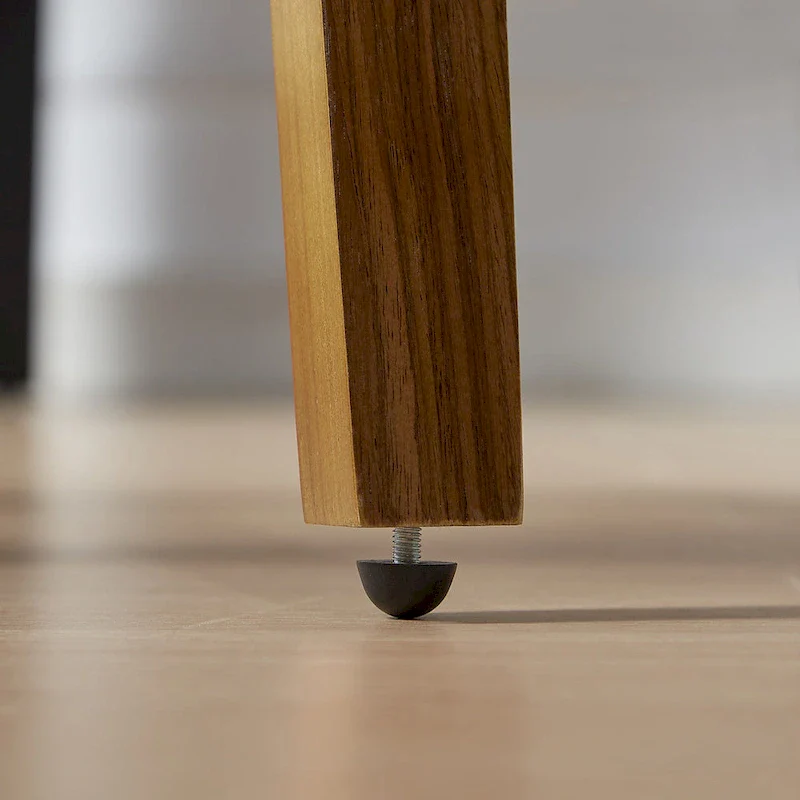 Art Leon Bentwood and PU Swivel Dining Chairs (Set of 2)