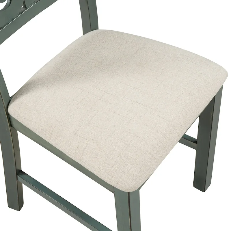 5-Piece Round Dining Table and Chair Set