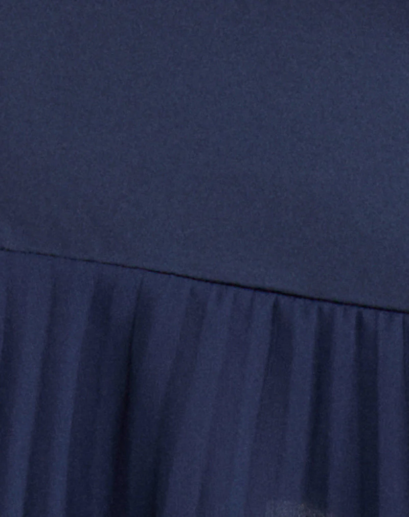 Solaka Mini Dress in Navy