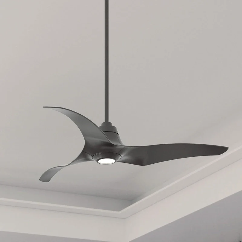 Hunter 60  Arwen Ceiling Fan w/ LED Light Kit, Handheld Remote, Contemporary - ENERGY STAR!