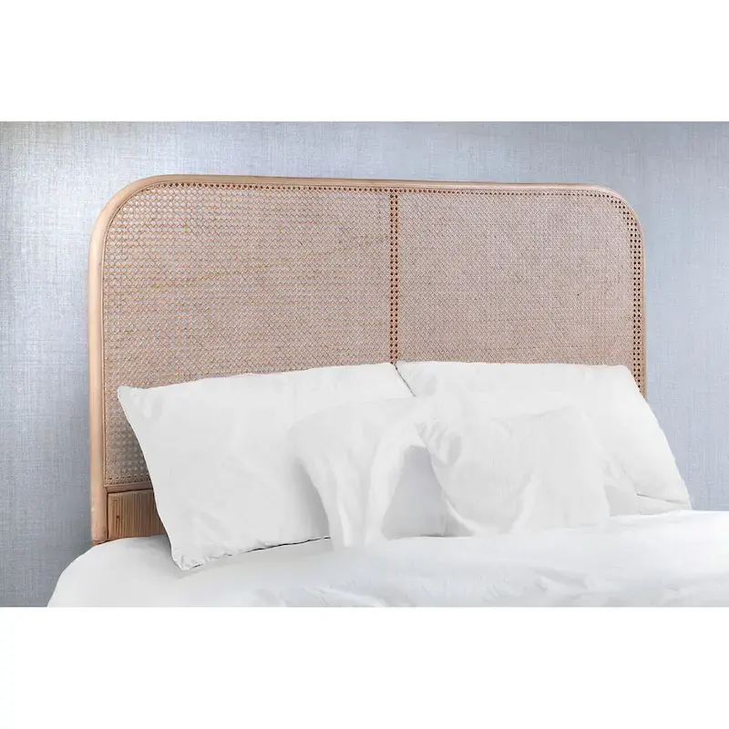 Lombok Cane and Teak Headboard