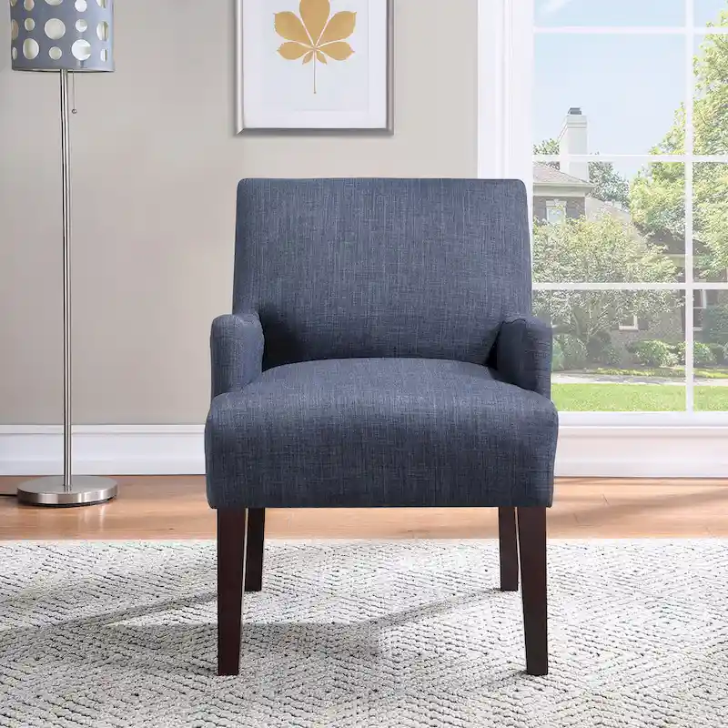 Main Street Accent Chair in Woven Fabric