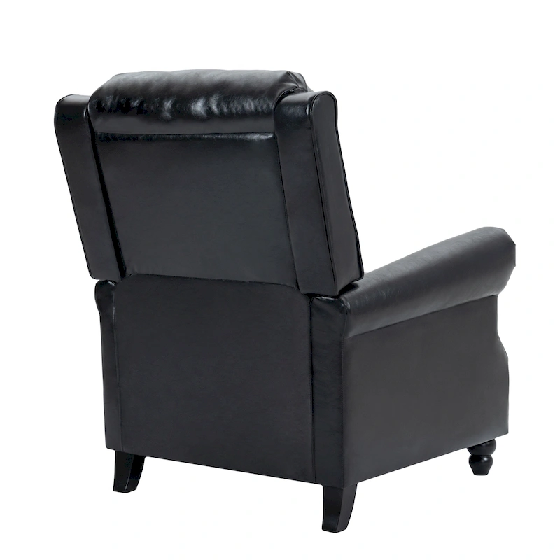 Modern Padded Seat Recliner Chair with PU Leather