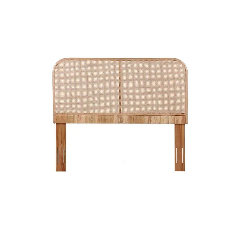 Lombok Cane and Teak Headboard