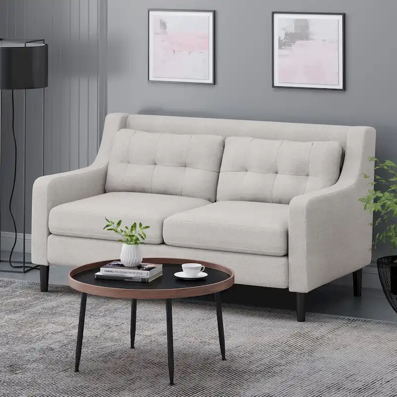 Galene Contemporary Fabric Loveseat by Christopher Knight Home - 58.00 W x 33.50 L x 34.50 H