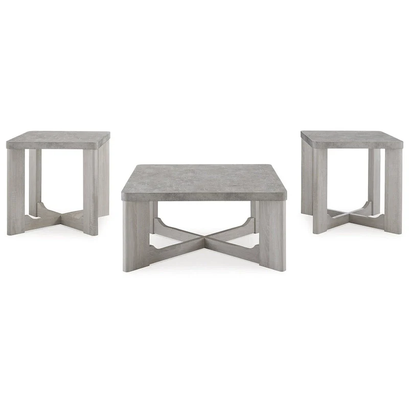 Signature Design by Ashley Garnilly Table (Set of 3) - 35W x 35D x 17H