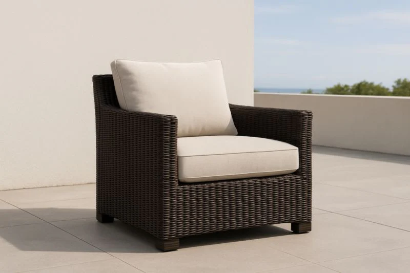 Armchair - Brun/Beige