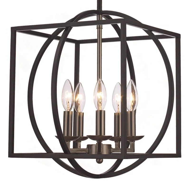 Trans Globe Lighting 11185 Arzio 5 Light 16  Wide Pendant