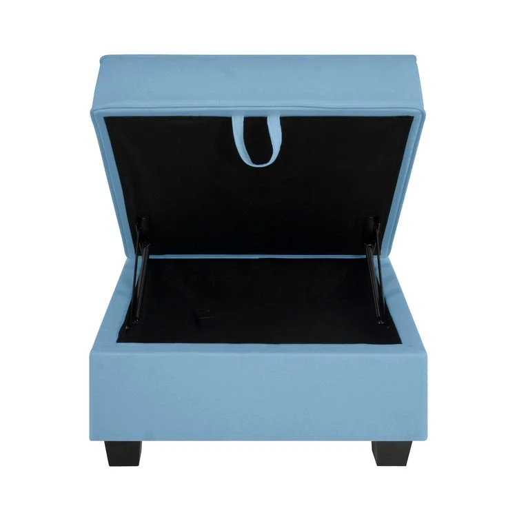 Modern DIY Convertible Modular Sectional Ultimate Sofa Collection - Optional Ottoman Middle and Armrest Modules