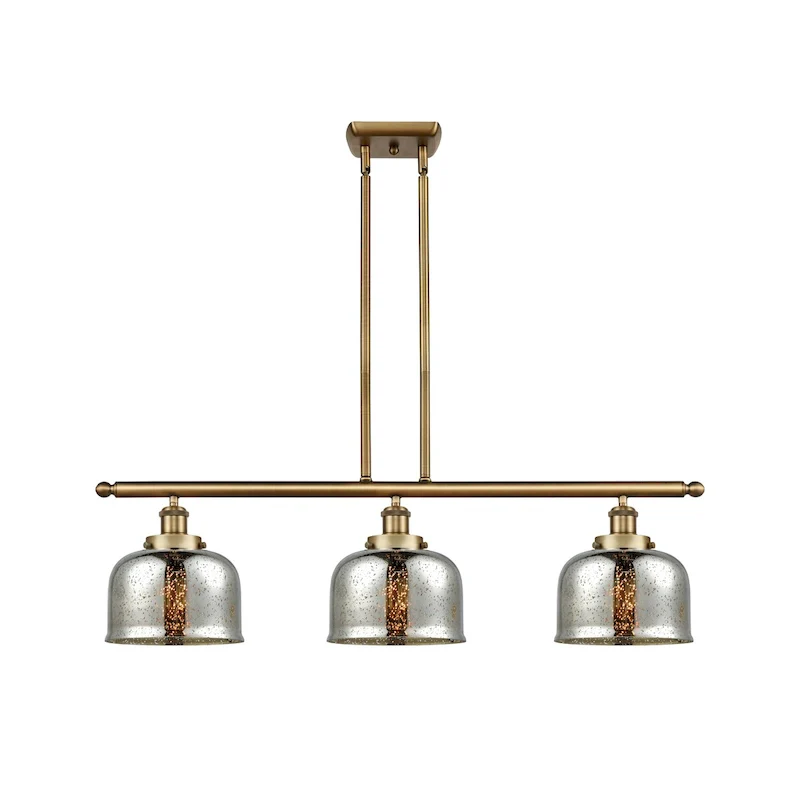 Innovations Lighting Bell - 3 Light 36  Island Light - 8  Shade