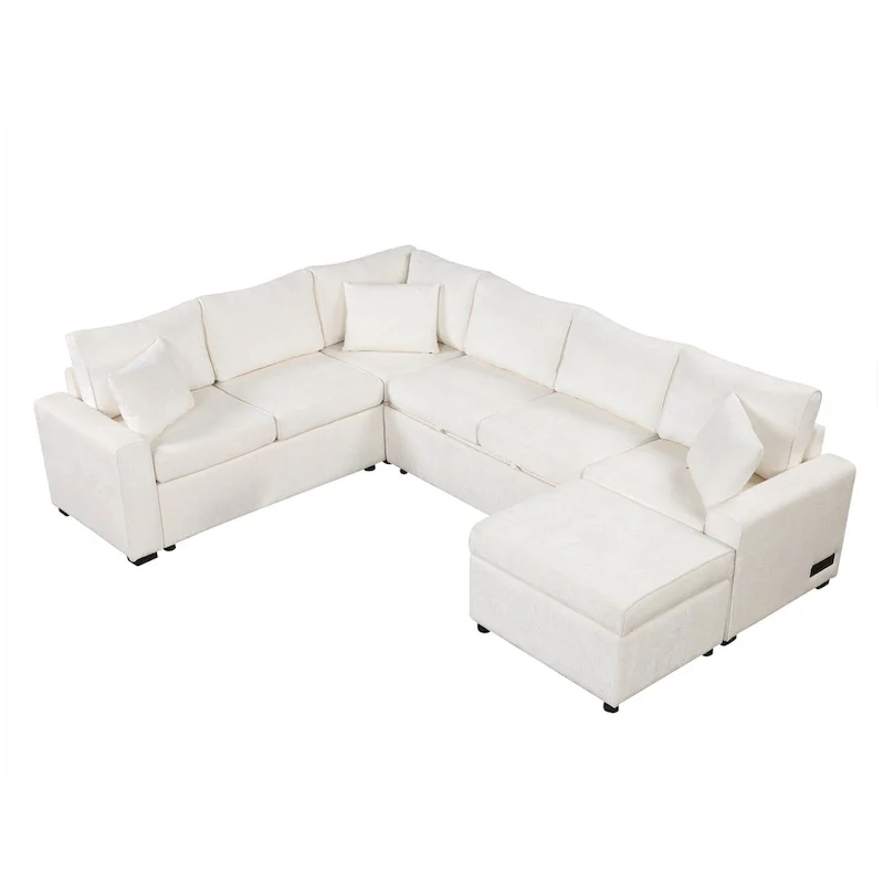 Sectional Sofa Pull-out Sofa Bed Sleeper