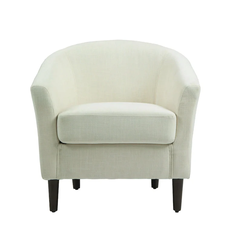 Modern Barrel Accent Chairs Cozy Armchair Club Chair