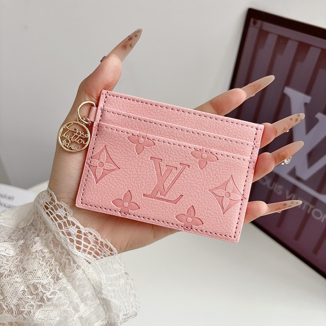LL Embossed Medallion 04 Card Holder - Vania Cases
