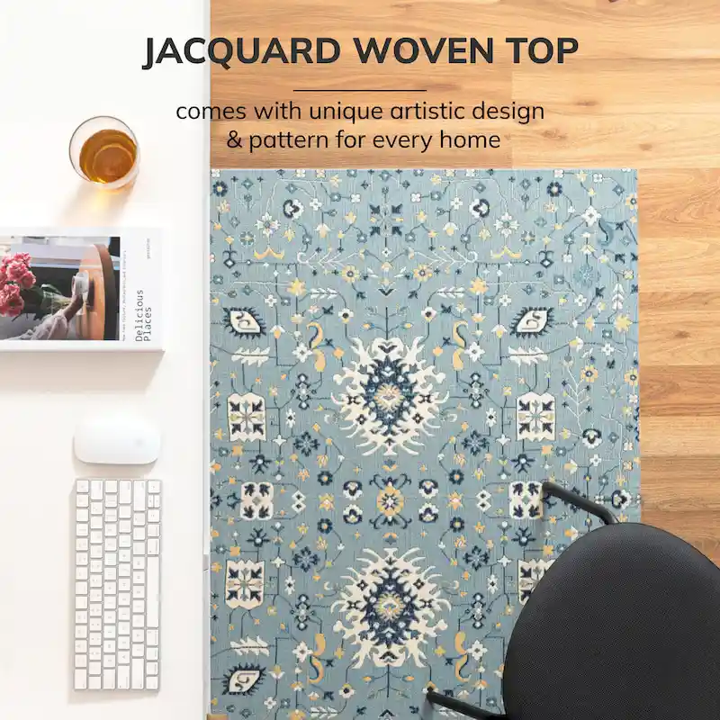 Jani 40 x 54 1/2 Rug'd Chair Mat