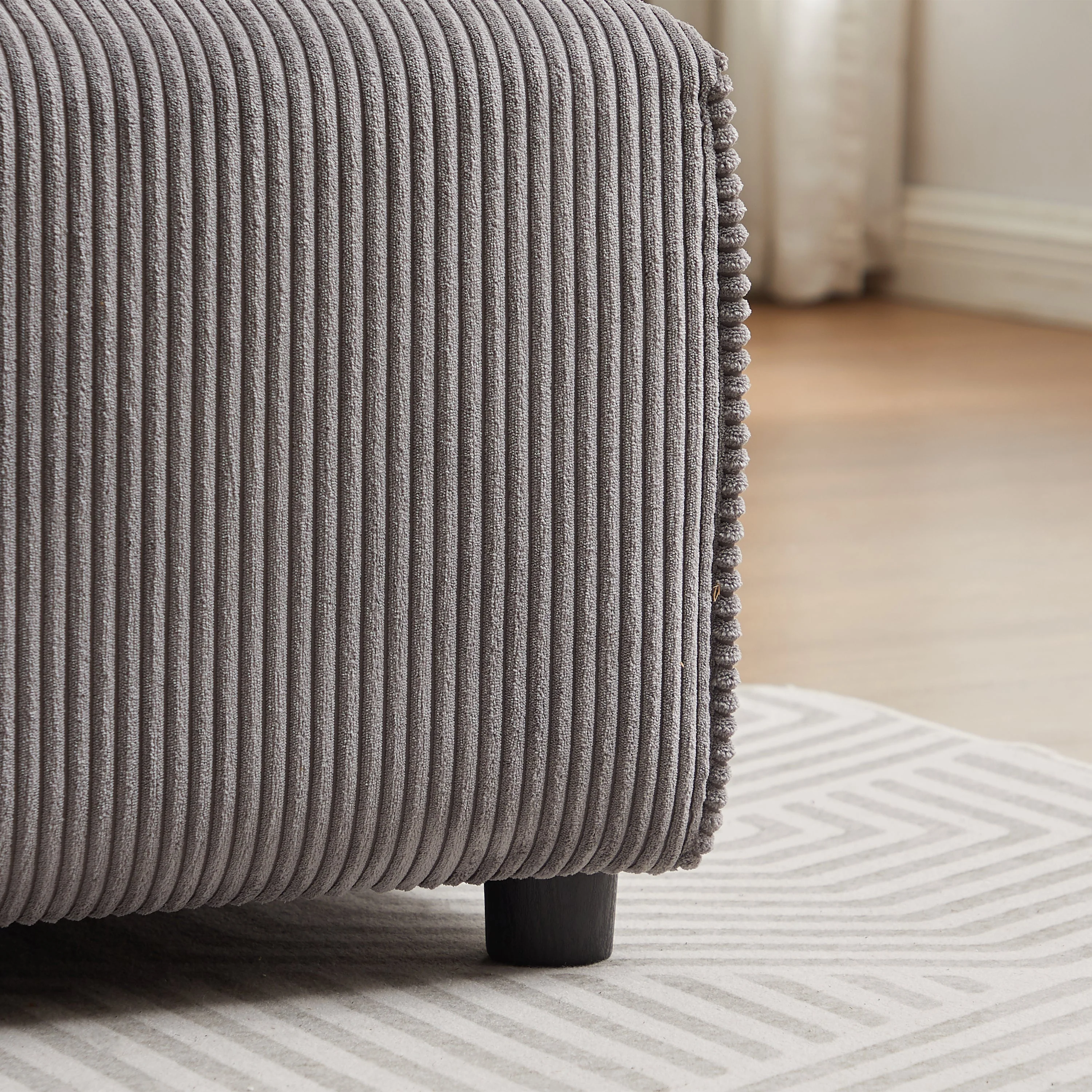 Walker Edison | Minimalist Modular Cloud Couch with Chaise