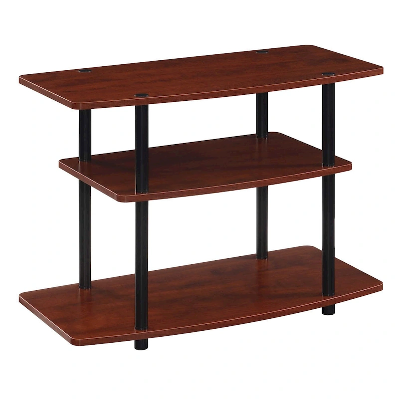 Convenience Concepts Designs2Go No Tools 3 Tier TV Stand